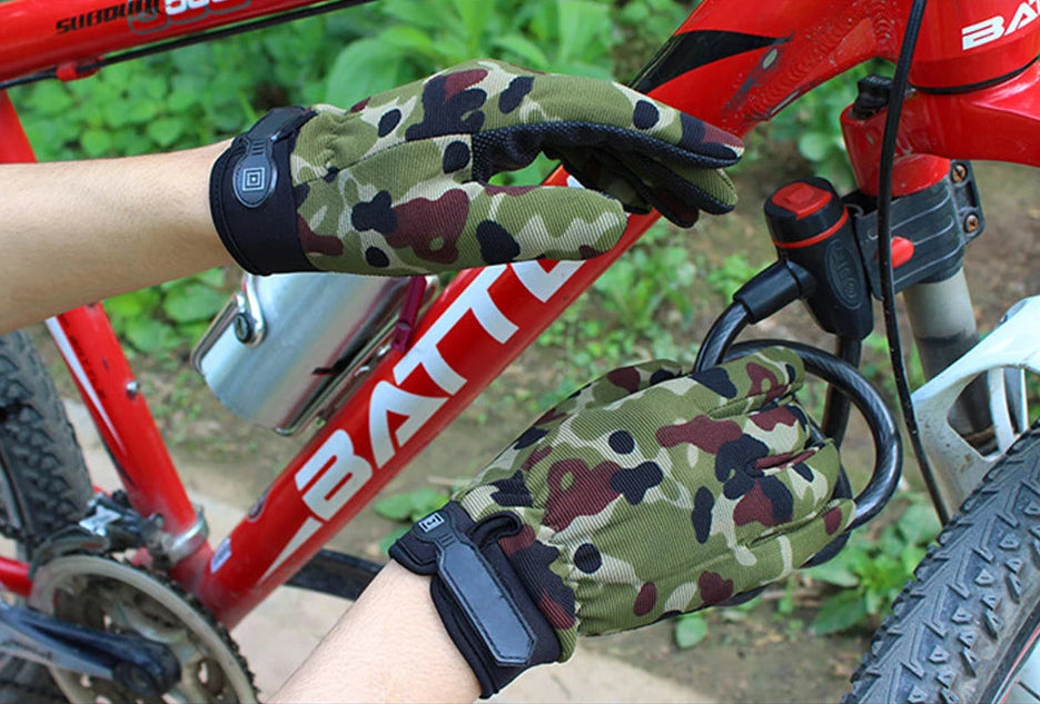 Luvas de pesca verão respirável luvas de equitação ao ar livre homem senhora luz bicicleta antiderrapante luvas dedo cheio sem dedos