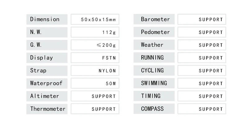 North edge esporte masculino relógio digital horas correndo natação militar do exército relógios altímetro barômetro bússola à prova dwaterproof água 50m