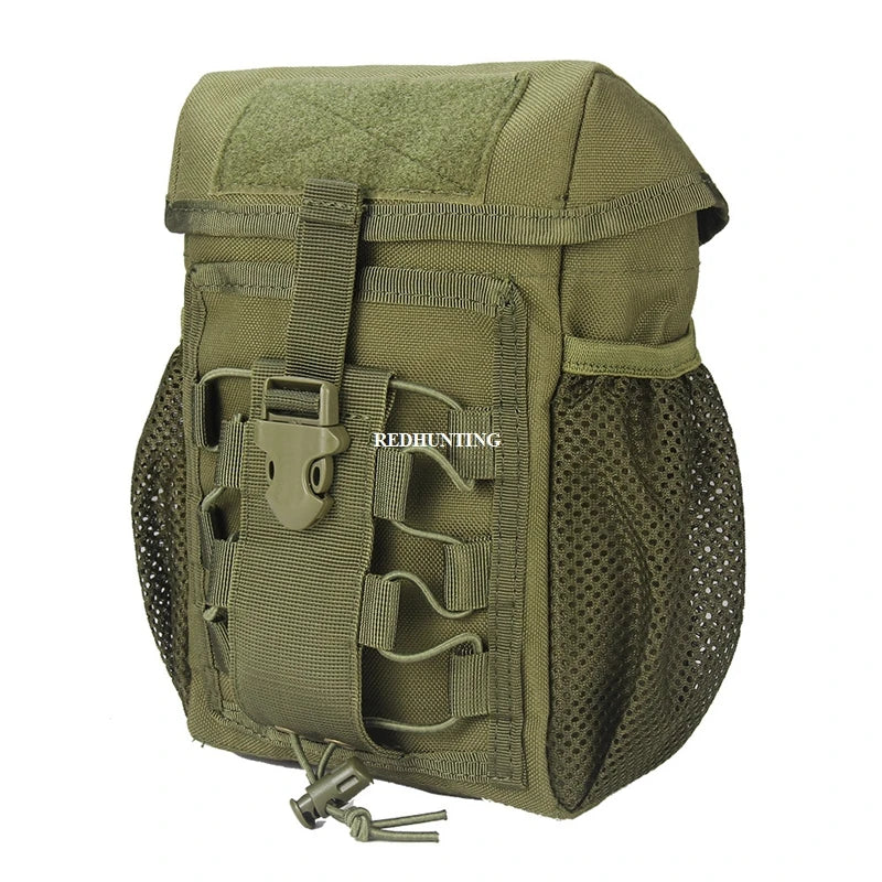 Bolsa tática cs despejo gota bolsa outdooer utilitário bolsa à prova dwaterproof água 1000d náilon dobrável molle saco de despejo para caminhadas ao ar livre