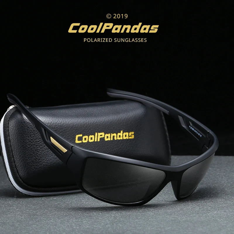 Moda À Prova De Vento Óculos De Sol Polarizados Homens Marca Designer De Viagem Masculino Espelho Óculos De Sol Condução Anti-UV Oculos De Sol Masculino