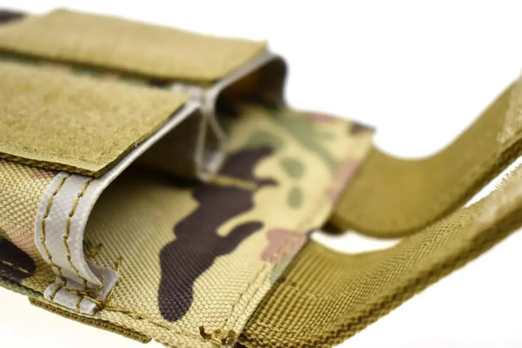 Molle tático 9mm mag bolsa pistola revista titular para placa transportadora colete duplo carregador bolsa caça e equipamentos acessório