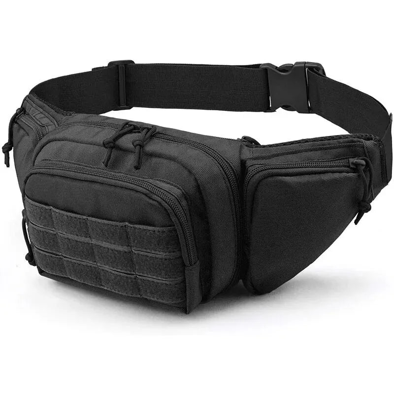 Pacote de cintura tático para homens, Nylon Body ypack, Bolsa telefônica para caminhadas, esportes ao ar livre, Armygreen, caça, escalada, cinto de acampamento, sacos de airsoft CS