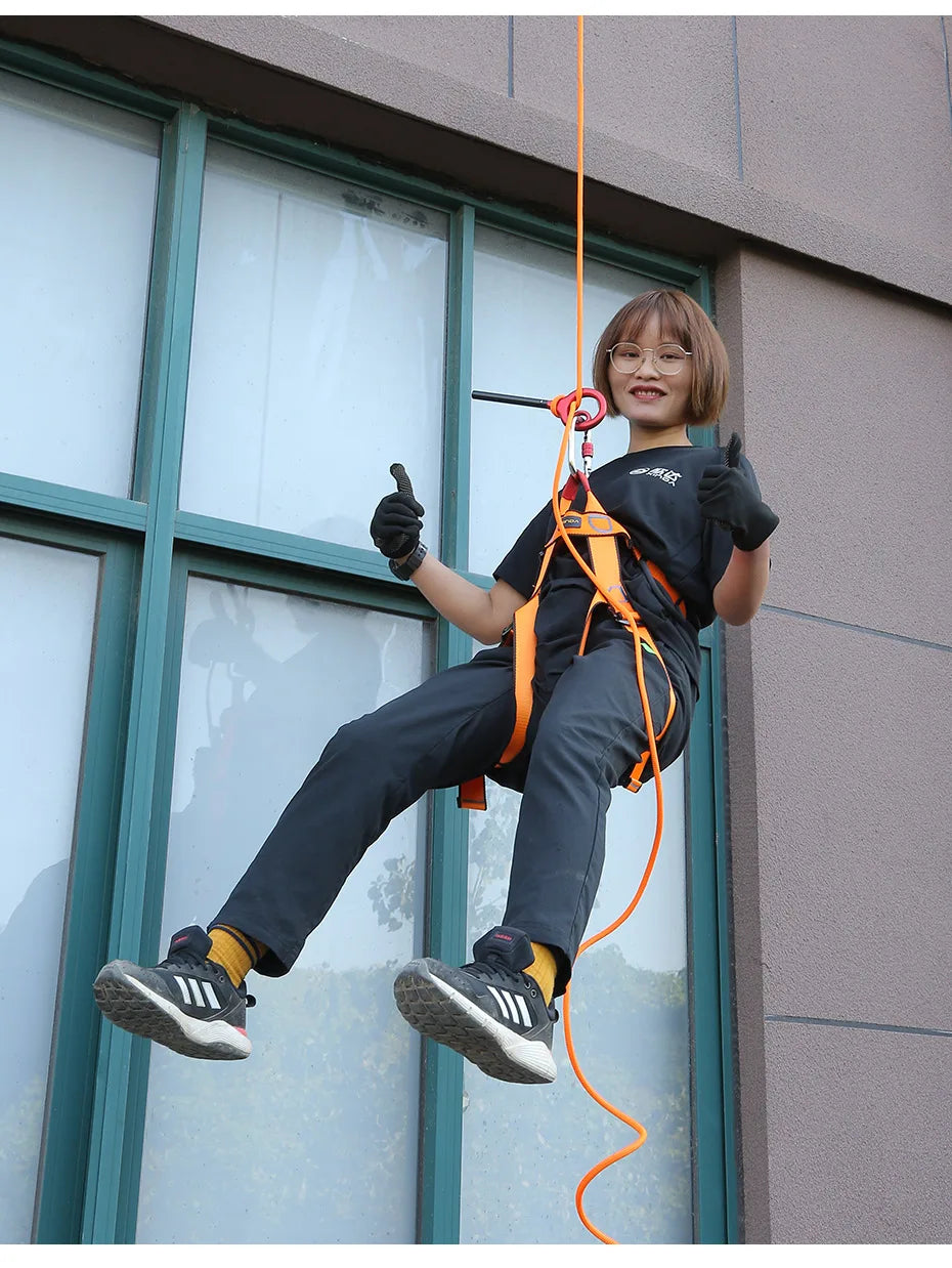 Xinda mosquetão de escalada, 9 formatos, descoberta, figura de alumínio, dispositivo de segurança, rapel, equipamento dobrável para downhill