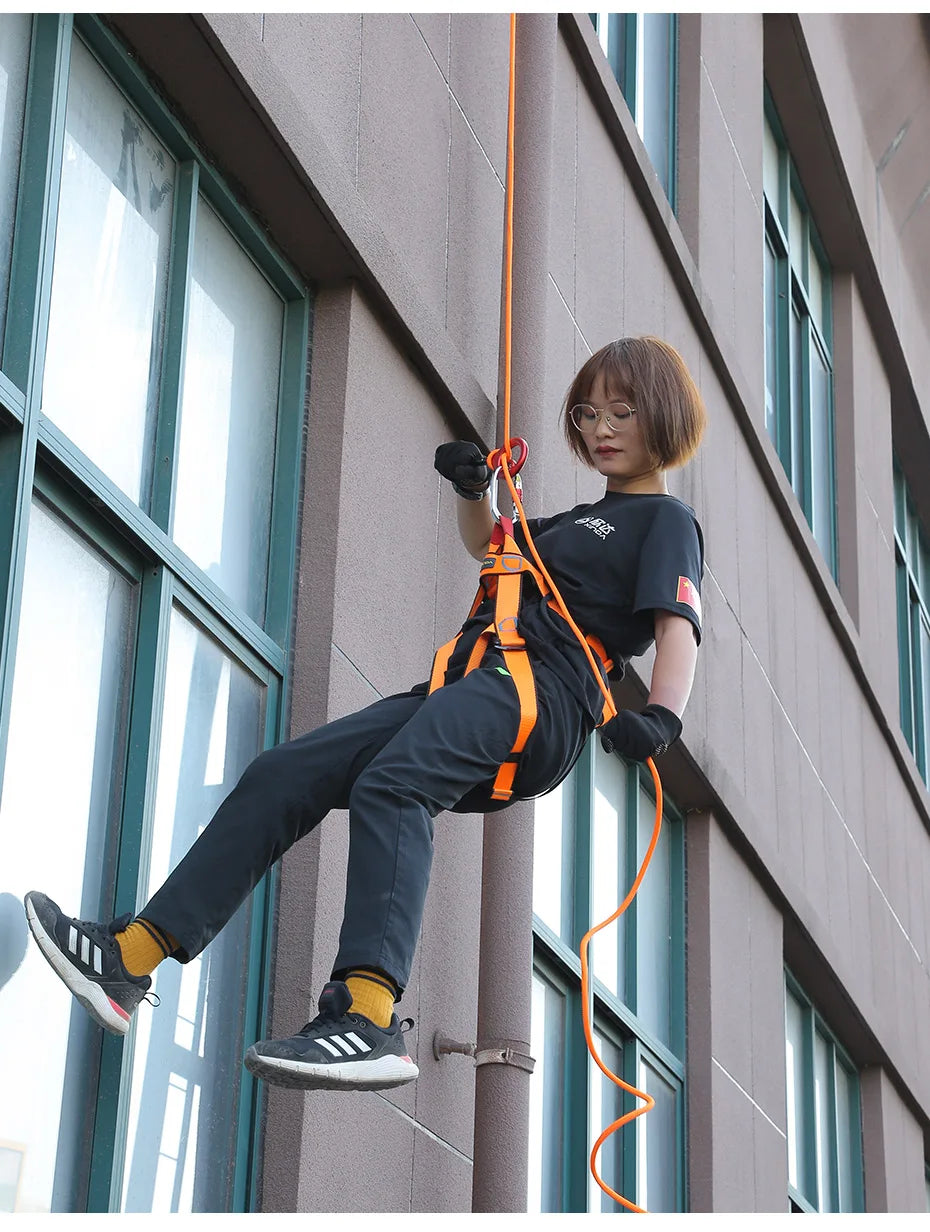 Xinda mosquetão de escalada, 9 formatos, descoberta, figura de alumínio, dispositivo de segurança, rapel, equipamento dobrável para downhill