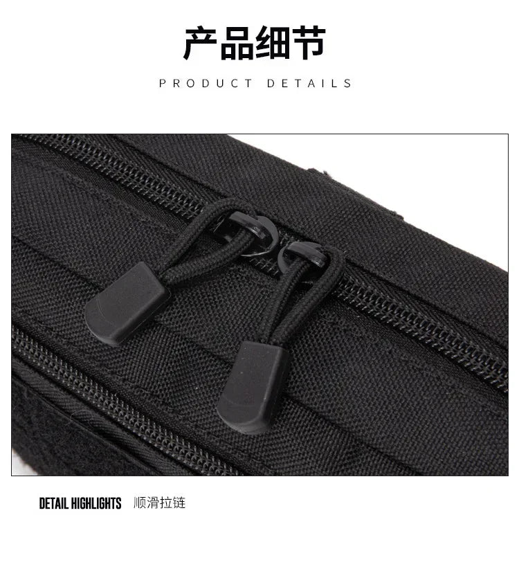 Molle tático edc bolsa kit de primeiros socorros bolsa de telefone celular titular pacote cintura emergência emt ferramenta utilitária malotes sacos caça