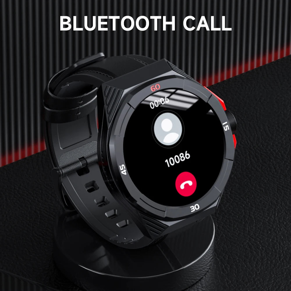 Lokmat-cometa 2 pro relógio inteligente, à prova d'água, com bluetooth, rastreador de fitness, freqüência cardíaca, mensagem, por telefone