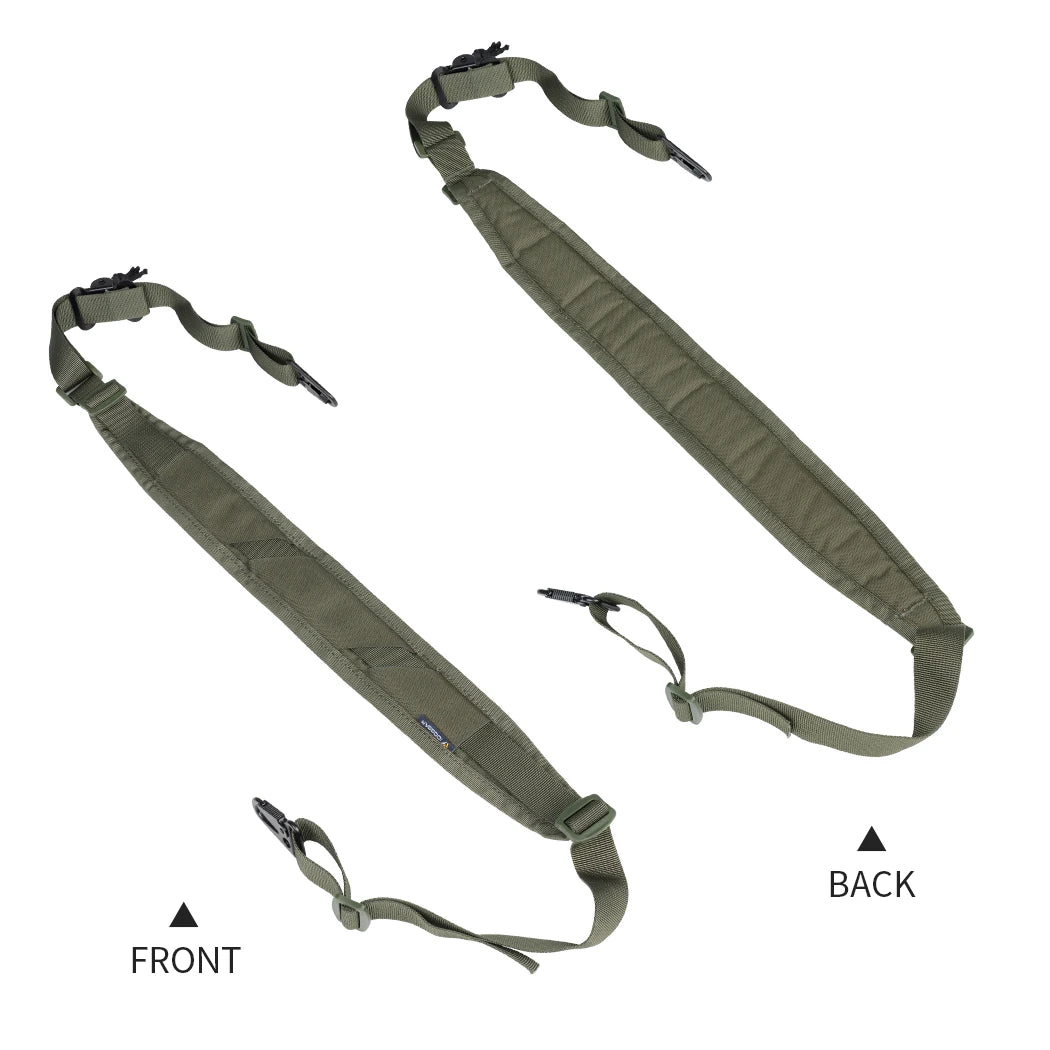 IDOGEAR Tactical R-ifle Slingster 2 Pontos Caça Quick Pull Ranger Verde 3428