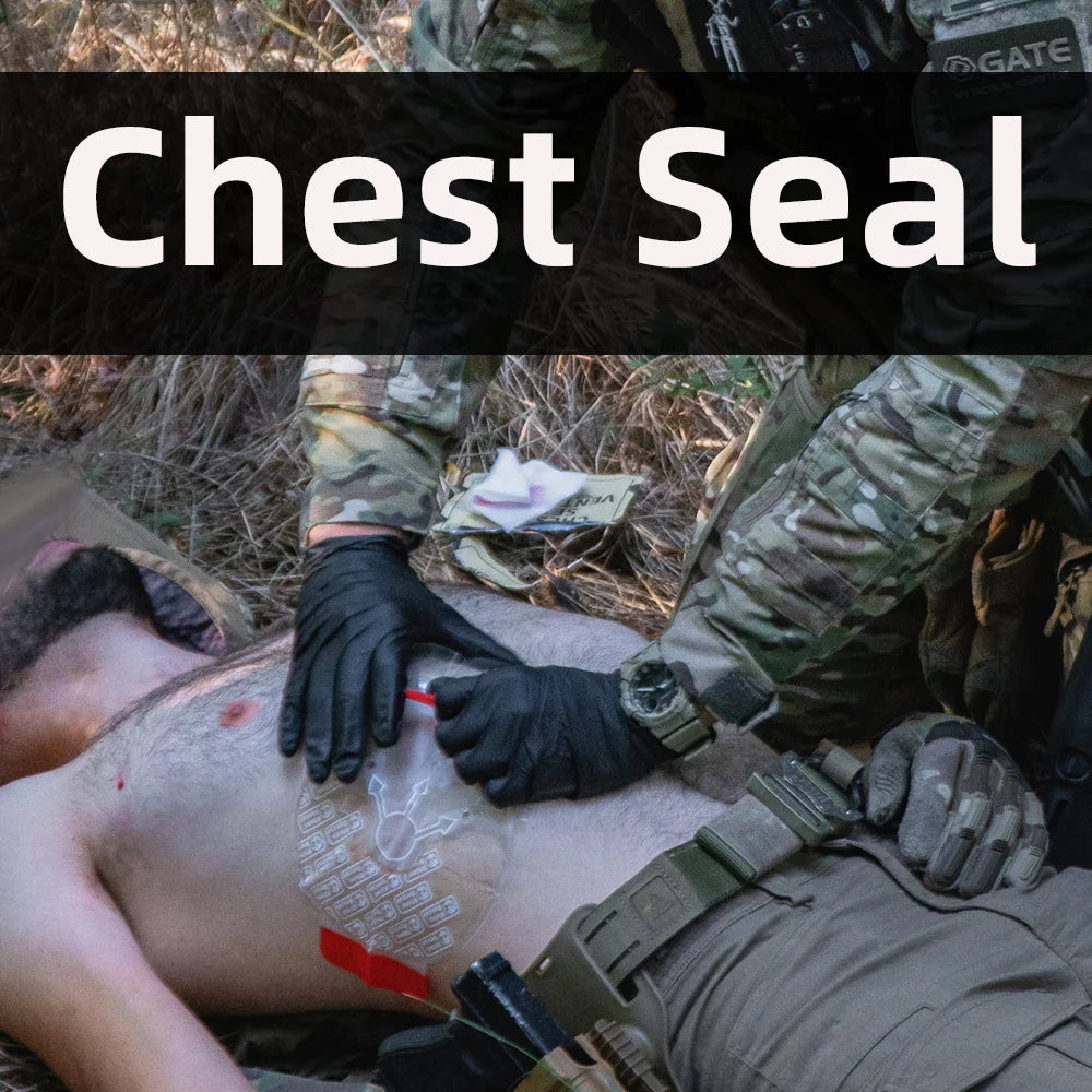 Kit de trauma de sobrevivência rinoceronte edc ifak, bolsa tática molle com torniquetes de metal, bandagem, vedação de peito para acampamento, caminhadas