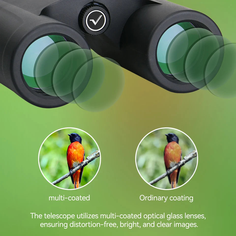 Svbony f9333a/f9333b binóculos 10x42/8x32 telescópio poderoso profissional hd equipamento de acampamento de longo alcance para viagens suv