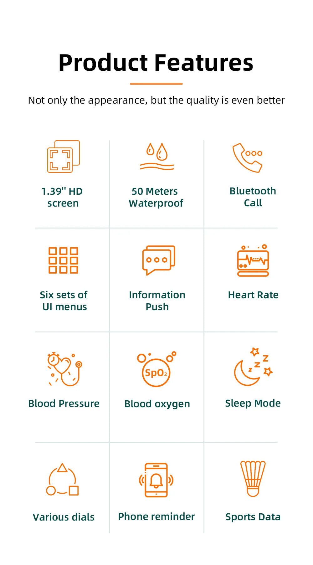 LOKMAT-ATTACK 2 PRO relógios inteligentes para homens e mulheres, fitness, esportes ao ar livre, monitoramento de saúde, compatível com android, ios