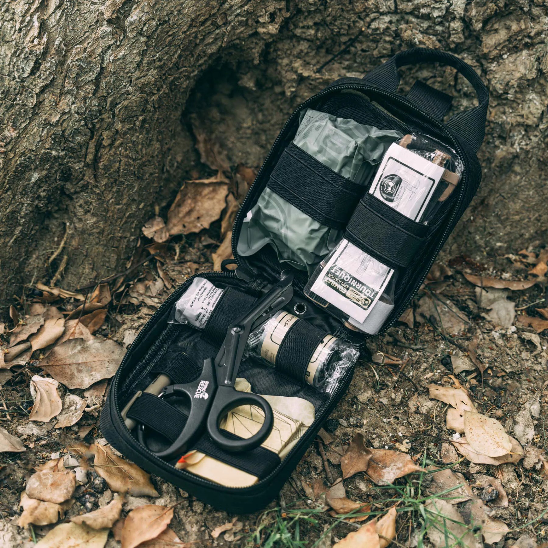 Rinoceronte resgate edc bolsa kit de primeiros socorros tático sobrevivência trauma kit molle ferramenta utilitária malotes para acampamento caminhadas