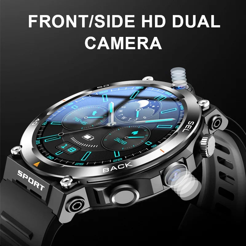 4g rede android relógio inteligente 5mp câmera dupla gps wifi nfc google play app download gratuito rosto desbloquear masculino feminino smartwatch