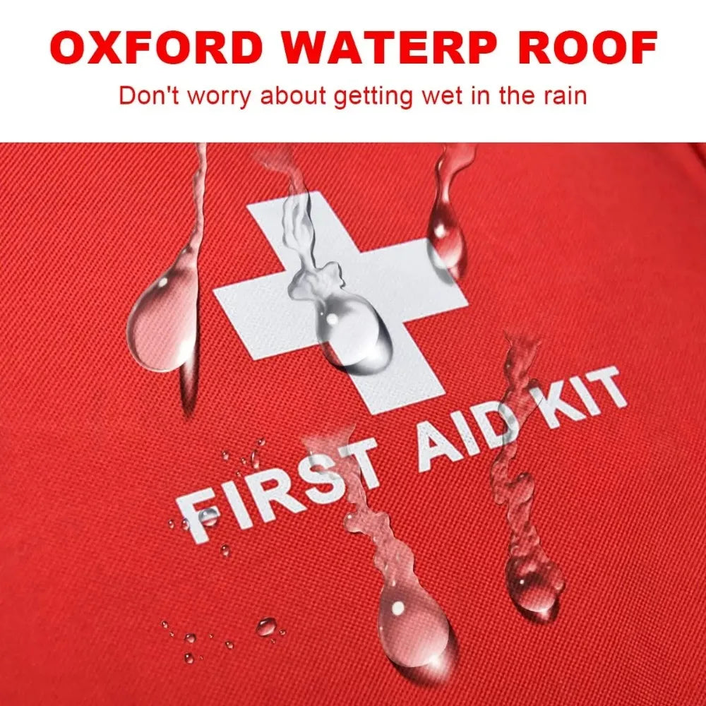 Outdoor First Aid Bag Portátil, Kit de Sobrevivência, Suprimentos de Emergência, Caça, Caminhada, Camping, Uso Multiuso