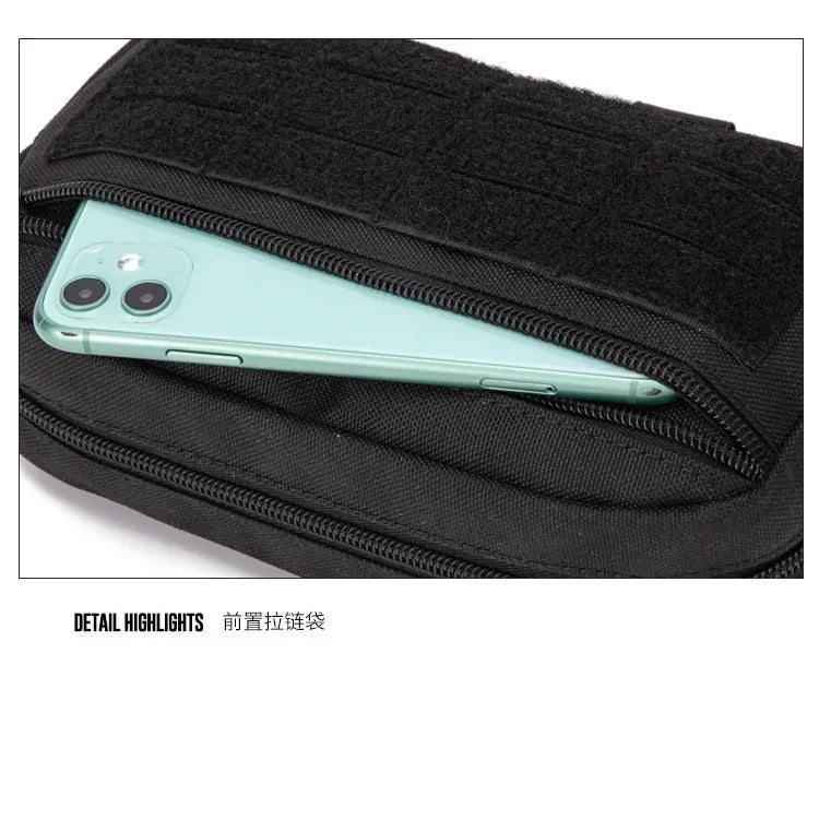 Molle tático edc bolsa kit de primeiros socorros bolsa de telefone celular titular pacote cintura emergência emt ferramenta utilitária malotes sacos caça