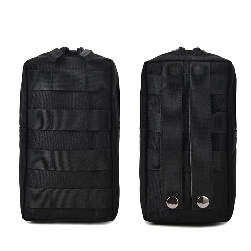 600D Oxford Outdoor Bag EDC Molle Ferramenta Zíper Acessórios de cintura Cinto durável Bolsa de camuflagem Airsoft