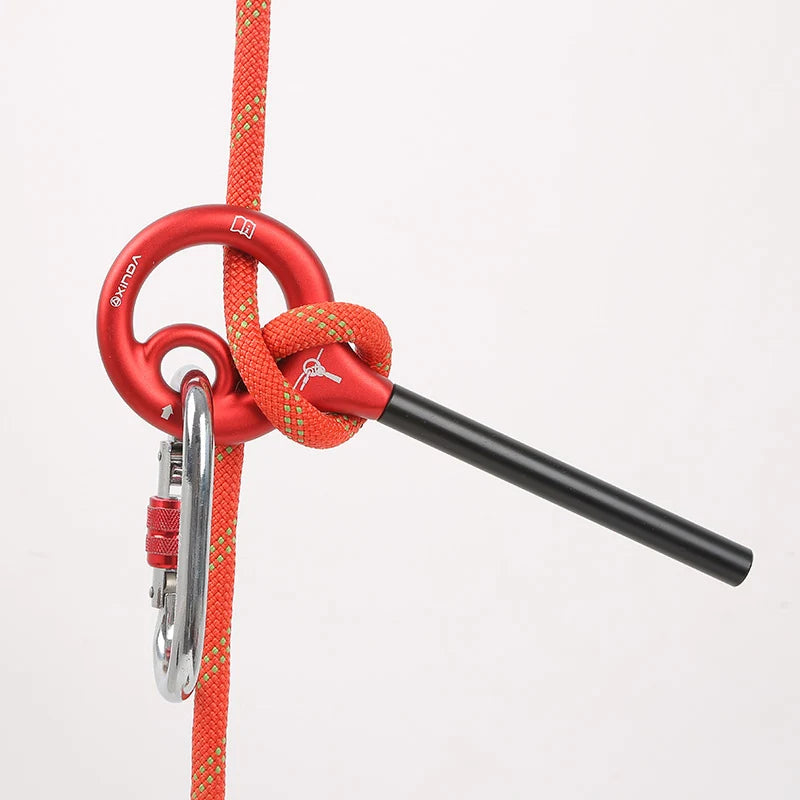 Xinda mosquetão de escalada, 9 formatos, descoberta, figura de alumínio, dispositivo de segurança, rapel, equipamento dobrável para downhill