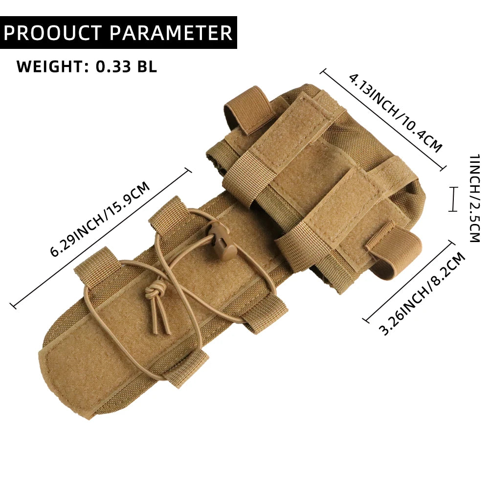 Bolsa de bateria capacete tático mk1 contrapeso bolsa capacete nvg bateria equilíbrio saco de peso capacetes acessórios