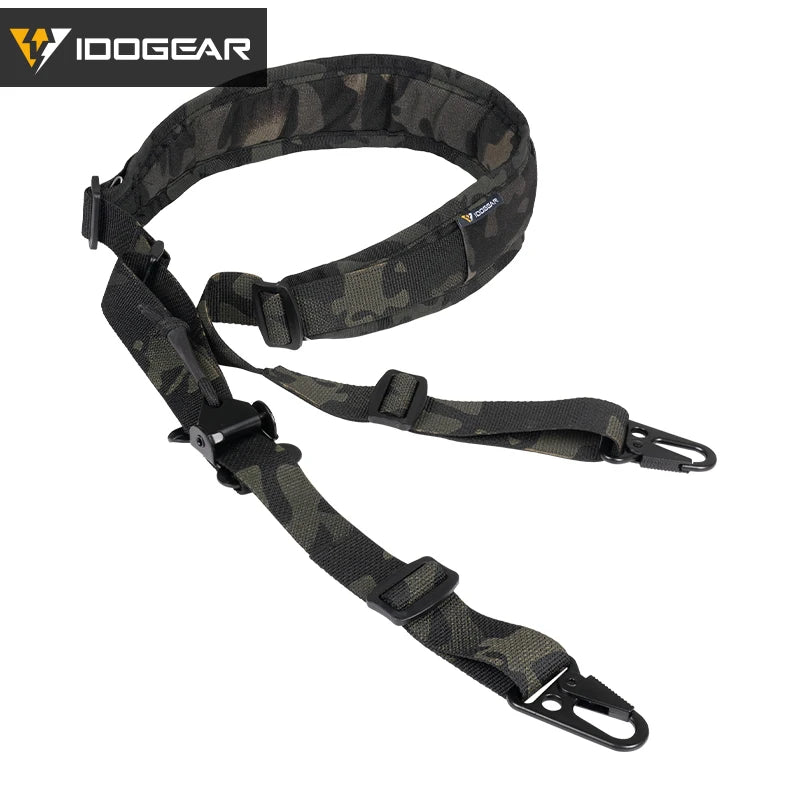 IDOGEAR Tactical R-ifle Slingster 2 Pontos Caça Quick Pull Ranger Verde 3428
