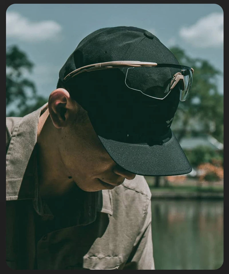 Conjunto de óculos tático com 3 lentes, à prova de vento, poeira, cs, tiro militar, à prova de balas, óculos de sol para motocicleta, montanhismo