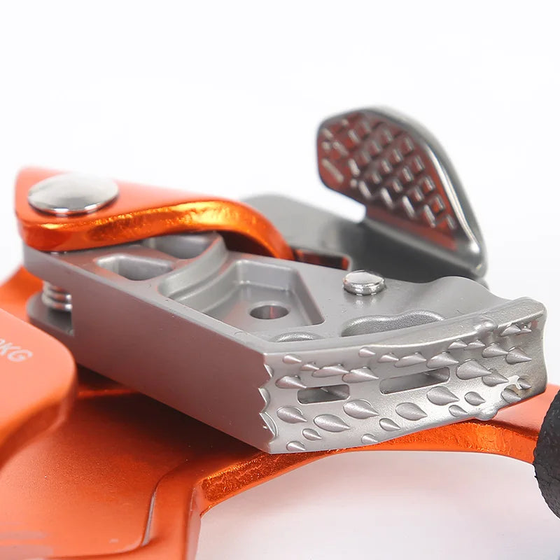 Escalada ao ar livre SRT Mão Ascender Dispositivo Montanhista Handle Ascender Mão esquerda e direita Equipamento de escalada Ferramentas de corda