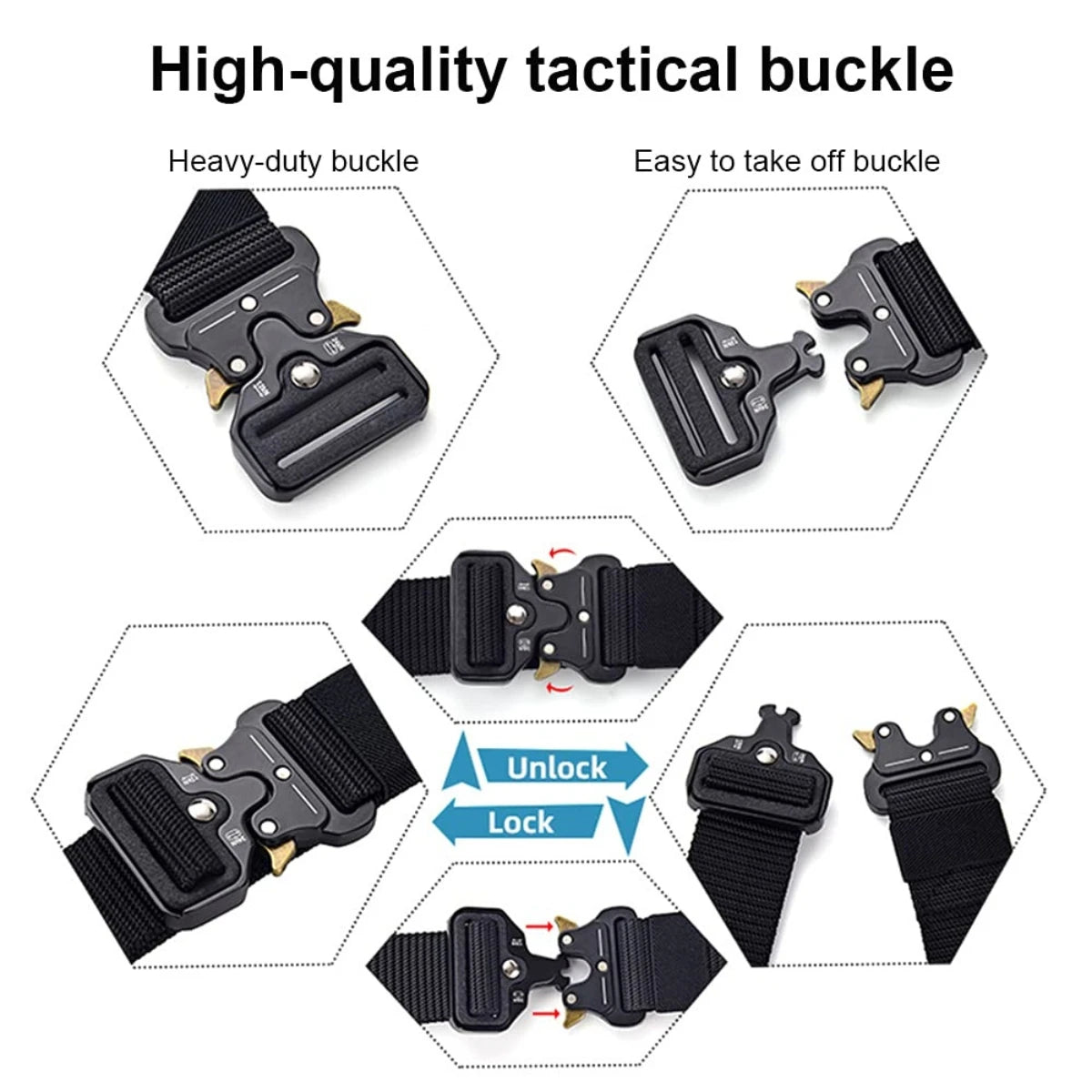 Orelhas vermelhas fivela de plástico cinto tático masculino multifuncional ventilador militar cinto de lona ao ar livre falso náilon treinamento cinto