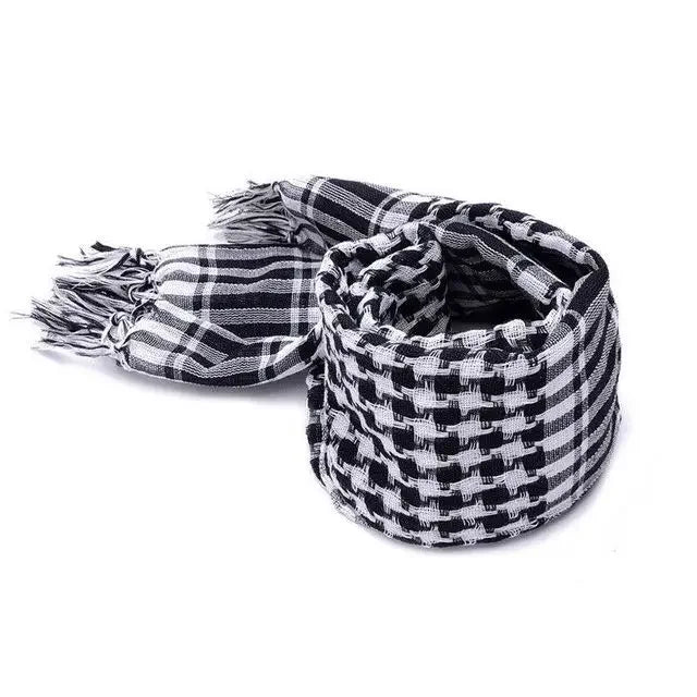 Cachecol tático de caça para homens e mulheres, Desert Keffiyeh, lenço de cabeça e pescoço, envoltório árabe, máscara Airsoft, lenço tático para caminhadas