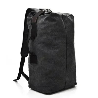 Grande capacidade de viagem saco escalada tático mochila feminina sacos lona balde saco ombro esportes masculino