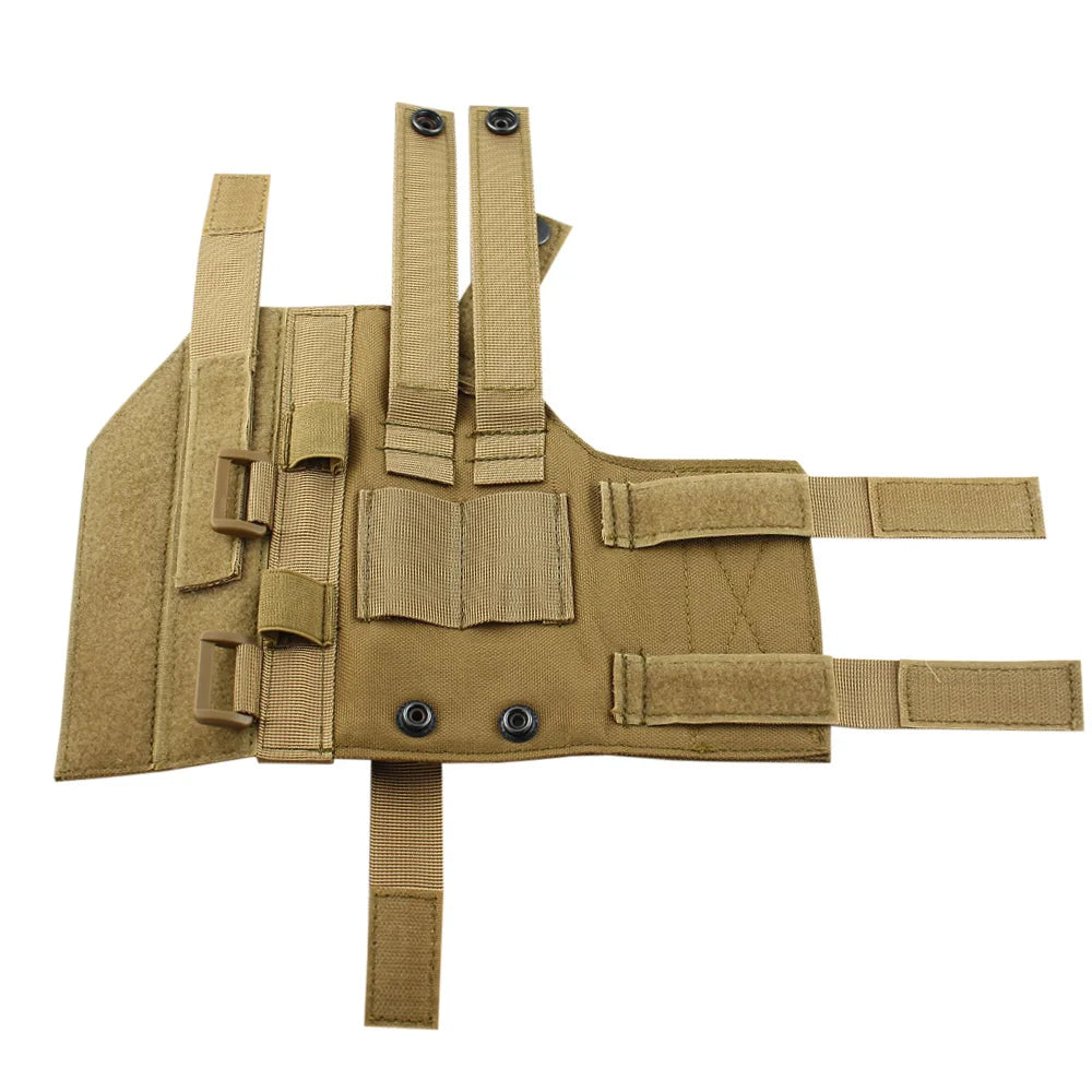 Coldre de arma de caça molle cinto modular coldre de pistola para canhotos m9 1911 glock 17 19 22 23 31 32 34 35