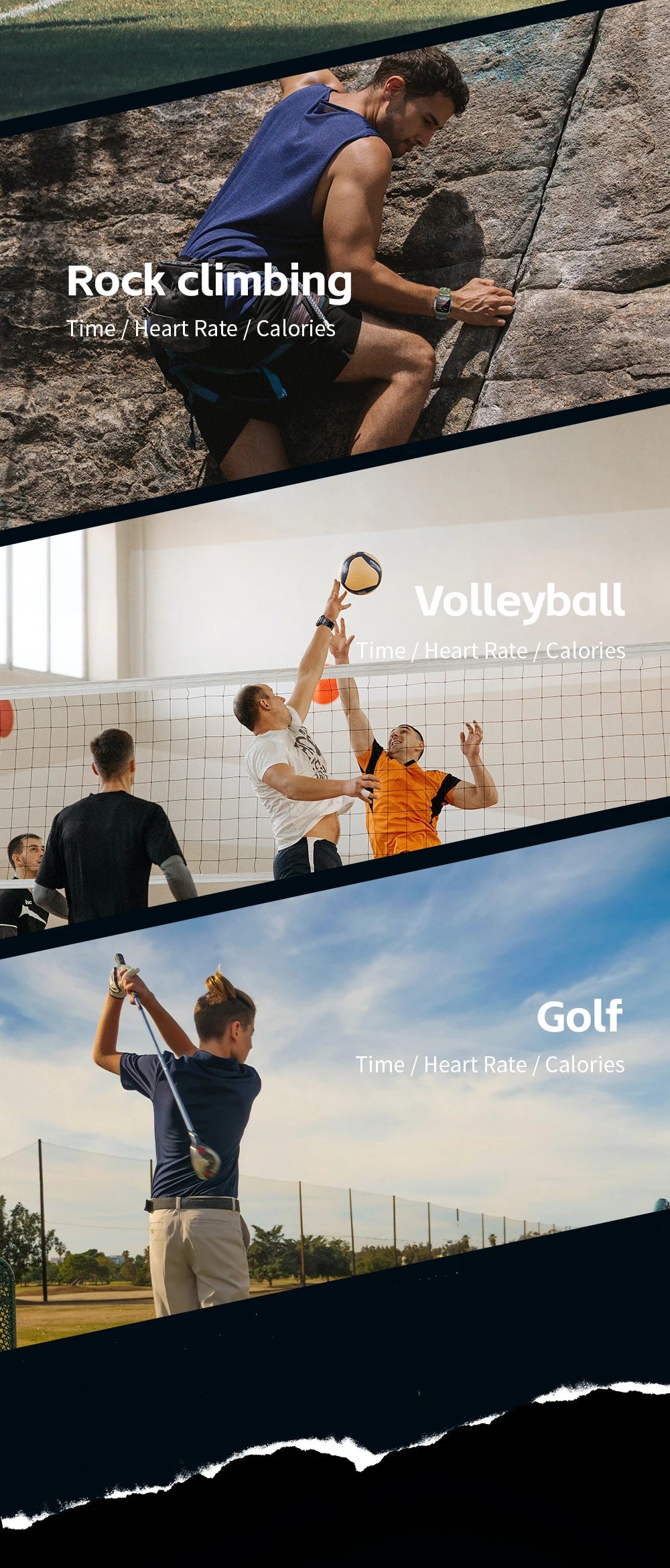 LOKMAT-OCEAN PRO Saúde e Monitoramento Esportivo Relógio Inteligente para Homens, Notificação Inteligente, Compatível com iOS e Android