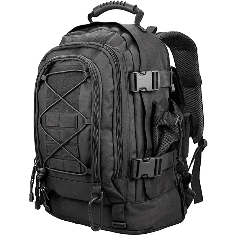 Mochila tática para homens 60l molle assalto mochila resistente à prova dwaterproof água grande capacidade bug out saco para caminhadas acampamento caça