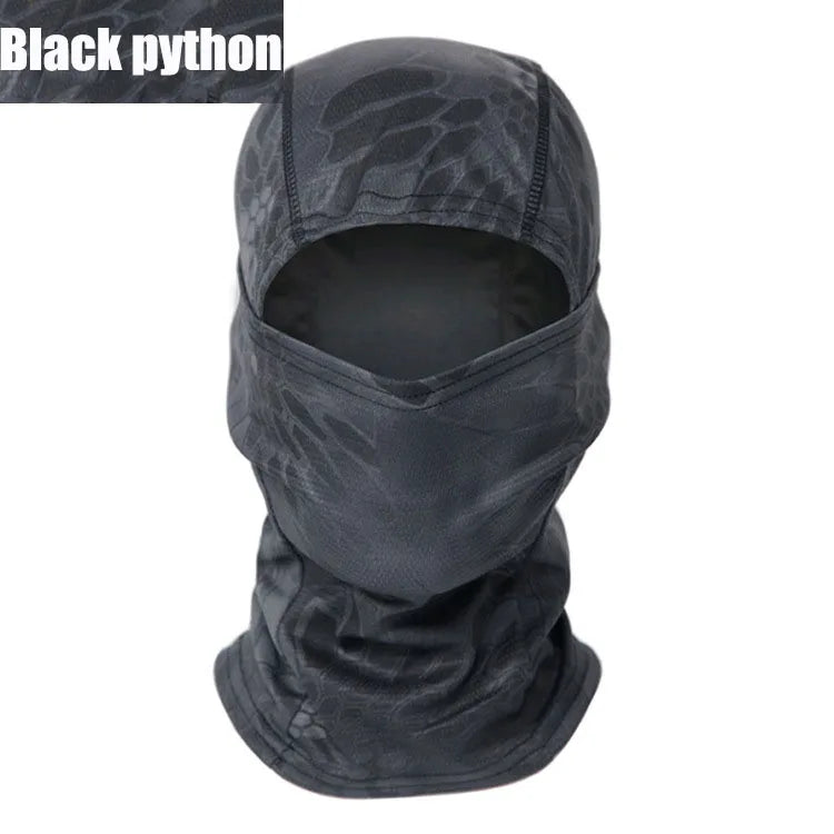 Balaclava Tático Multicam, Máscara Facial Completa, Capa Escudo, Chapéu De Ciclismo E Caça, Cachecol De Camuflagem