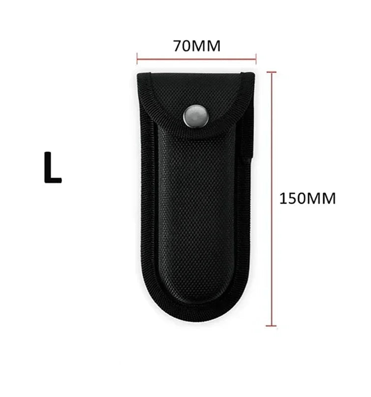 Novo edc tático facas capa sacos de náilon oxford conjunto faca dobrável embalagem caso náilon presente conjunto faca alicate bainha bolsa