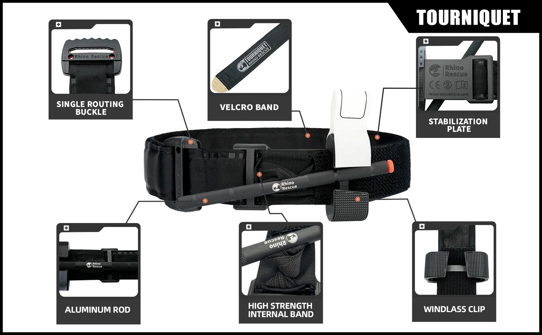 Rinoceronte resgate edc bolsa kit de primeiros socorros tático sobrevivência trauma kit molle ferramenta utilitária malotes para acampamento caminhadas