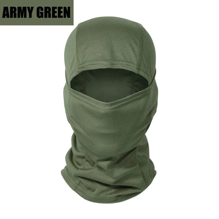 Balaclava Tático Multicam, Máscara Facial Completa, Capa Escudo, Chapéu De Ciclismo E Caça, Cachecol De Camuflagem