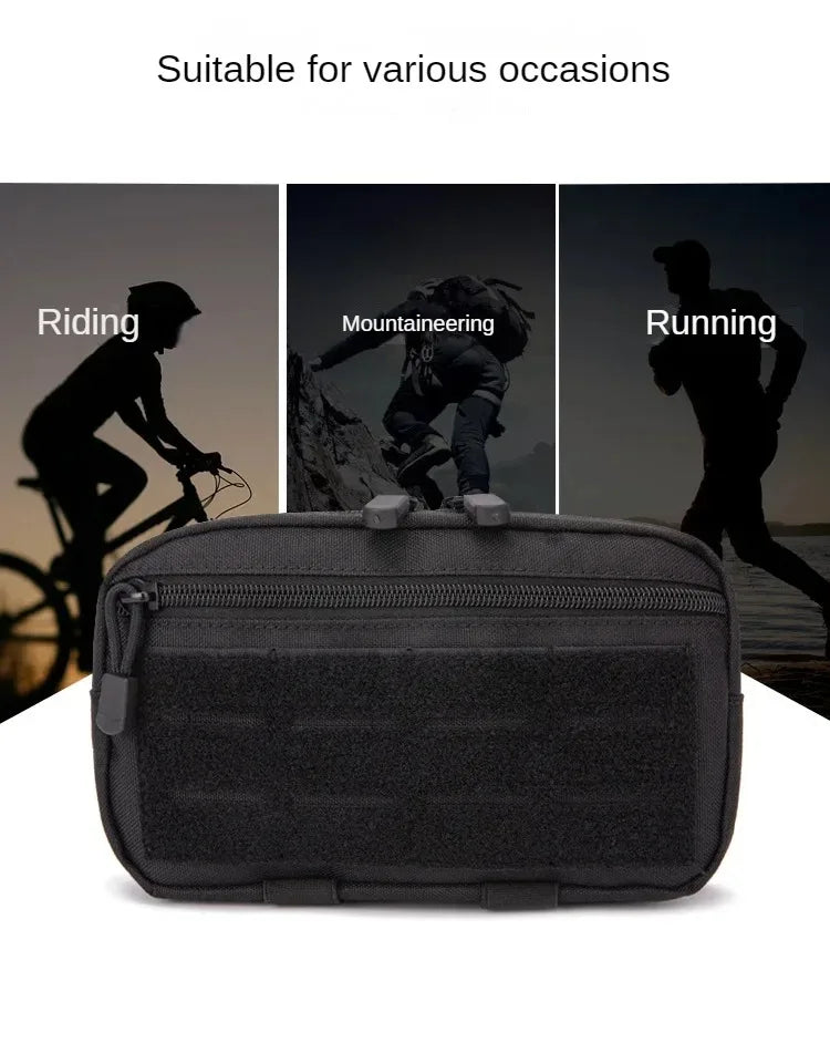 Molle tático edc bolsa kit de primeiros socorros bolsa de telefone celular titular pacote cintura emergência emt ferramenta utilitária malotes sacos caça