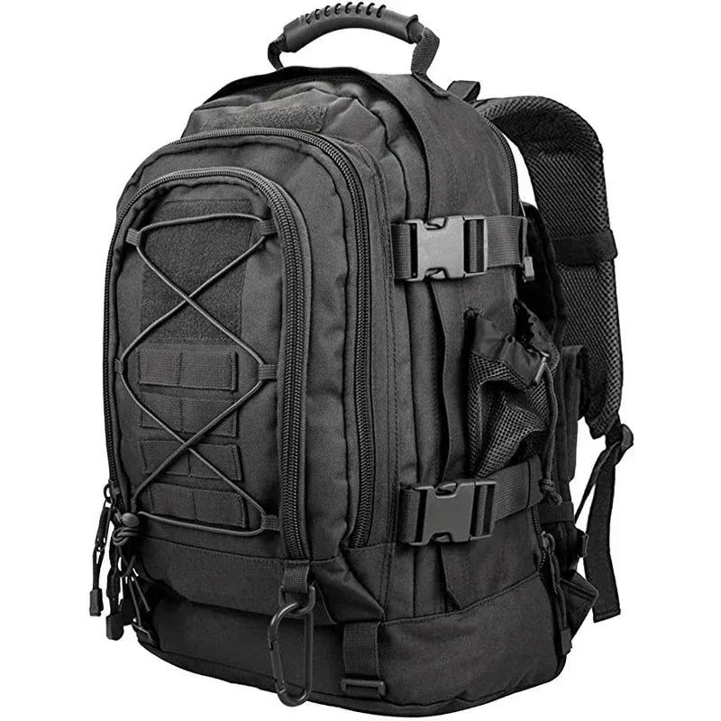 Mochila tática para homens 60l molle assalto mochila resistente à prova dwaterproof água grande capacidade bug out saco para caminhadas acampamento caça