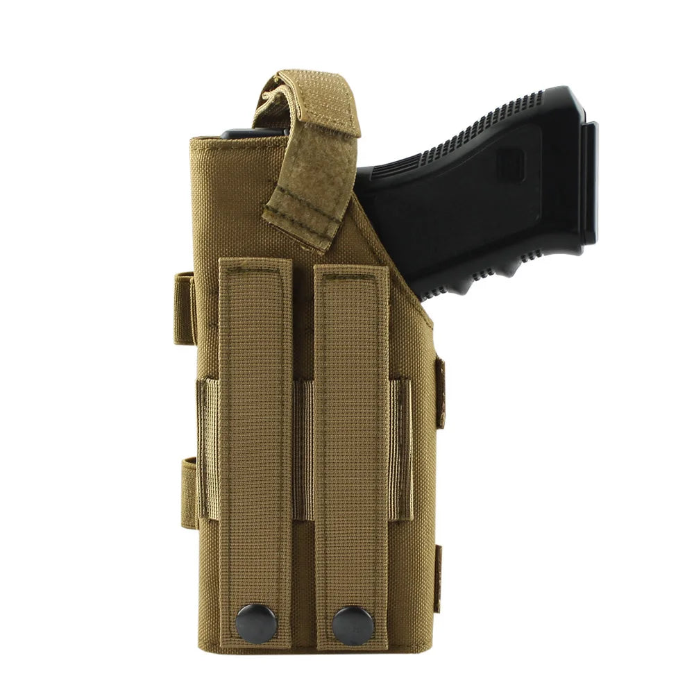 Coldre de arma de caça molle cinto modular coldre de pistola para canhotos m9 1911 glock 17 19 22 23 31 32 34 35