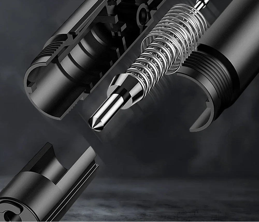 Martelo de segurança para carro 2 em 1, disjuntor de vidro de emergência, corte do cinto de segurança, alta dureza, aço de tungstênio, ferramenta de resgate, acessórios automotivos