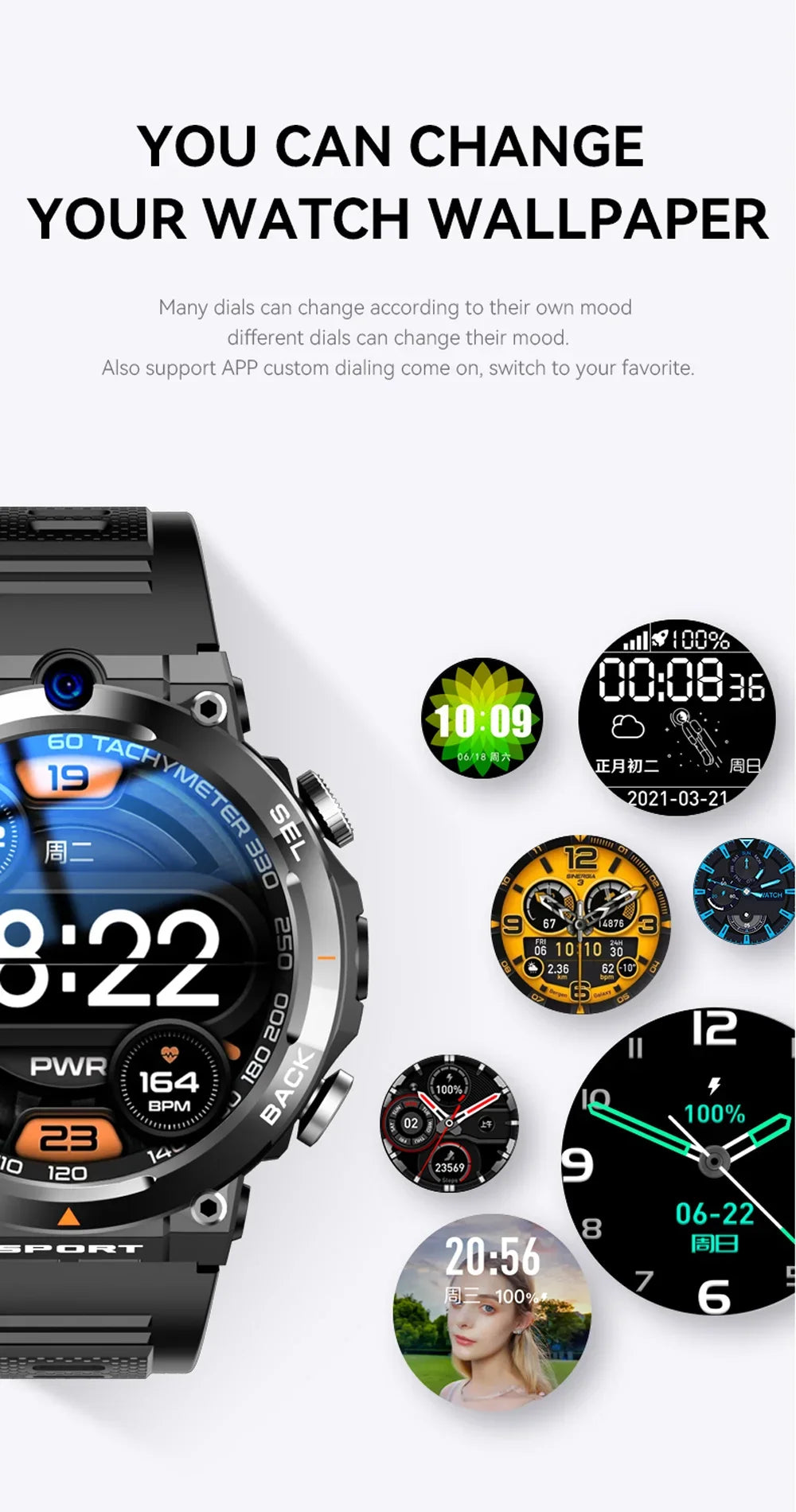 4g rede android relógio inteligente 5mp câmera dupla gps wifi nfc google play app download gratuito rosto desbloquear masculino feminino smartwatch