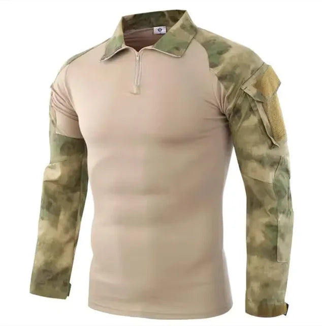 Camuflagem softair uniforme de combate do exército dos eua camisa militar carga cp multicam airsoft paintball algodão roupas táticas 