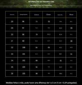 Calças Cargo Táticas Camufladas Masculinas