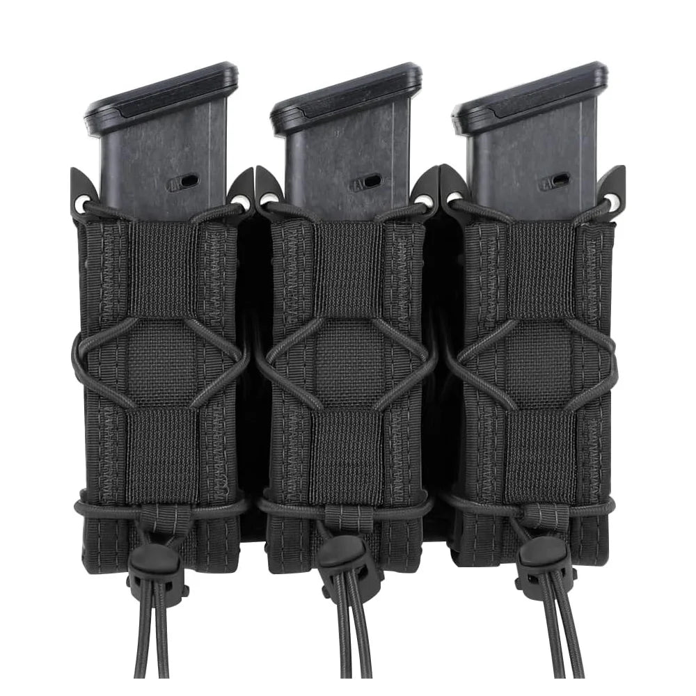 Ophidian 9mm pistola dupla/tripla pilha revista bolsa molle mag coldre caça lanterna tocha titular edc