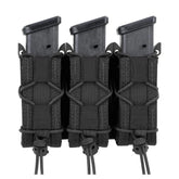 Ophidian 9mm pistola dupla/tripla pilha revista bolsa molle mag coldre caça lanterna tocha titular edc