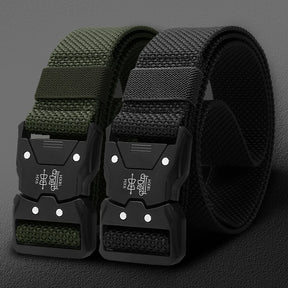 Kit 2 Cintos Tático Militar Reforçado com Fivela Automática