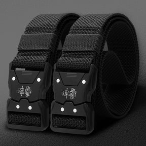Kit 2 Cintos Tático Militar Reforçado com Fivela Automática