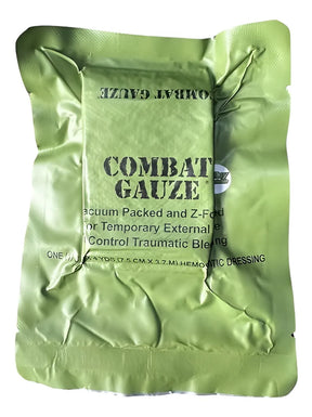 Gaze Com Agente Hemostatico Ifak Aph Verde - Combat Gauze
