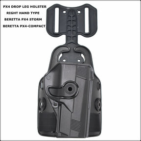 Tactical Bereta PX4 Case, Paintball Equipamentos, Tempestade, 360 ° Cant ajustável com Revista Duplo Bolsa