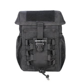 Bolsa tática cs despejo gota bolsa outdooer utilitário bolsa à prova dwaterproof água 1000d náilon dobrável molle saco de despejo para caminhadas ao ar livre