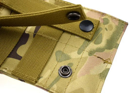 Molle tático 9mm mag bolsa pistola revista titular para placa transportadora colete duplo carregador bolsa caça e equipamentos acessório