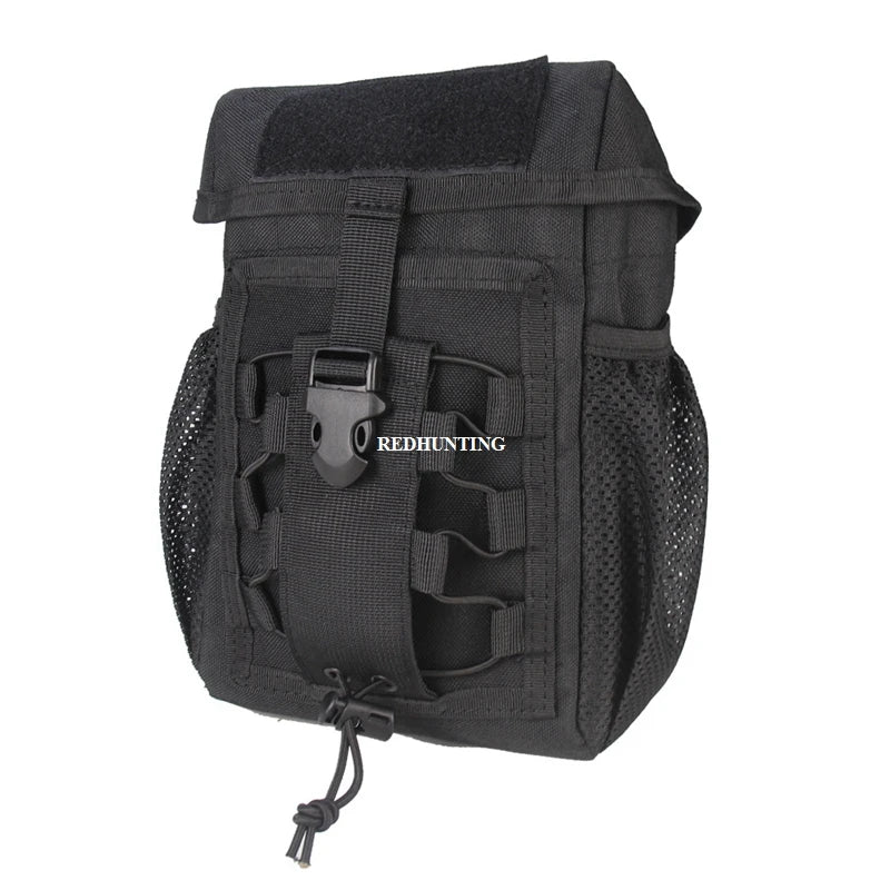 Bolsa tática cs despejo gota bolsa outdooer utilitário bolsa à prova dwaterproof água 1000d náilon dobrável molle saco de despejo para caminhadas ao ar livre